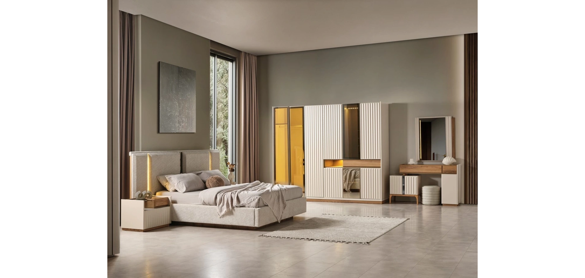 Lorvella Yatak Odası Takımı