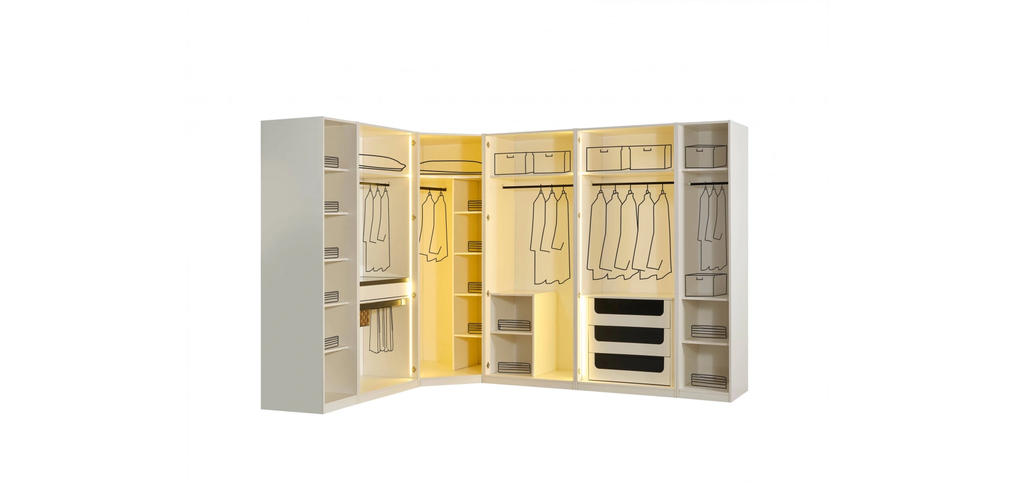 Obsidian Giyinme Odası