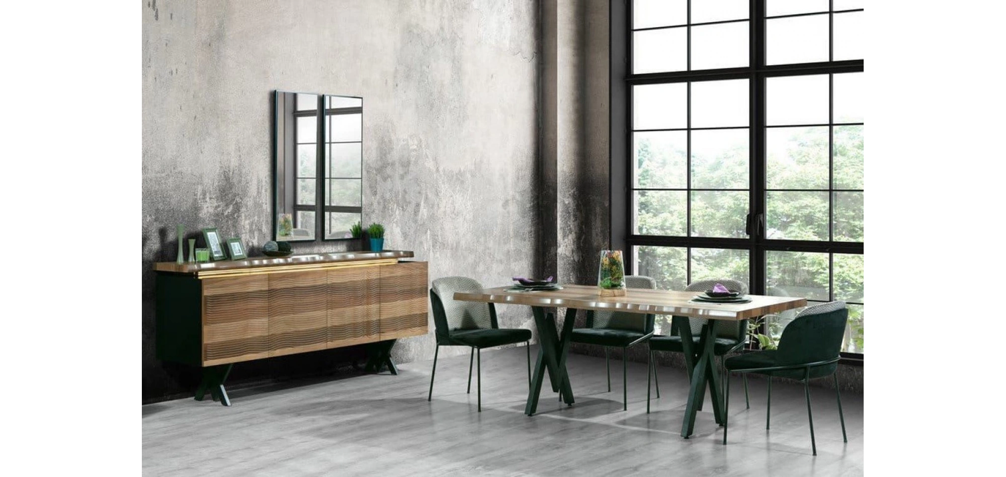 Olimpos Konsol Aynası 2 Adet