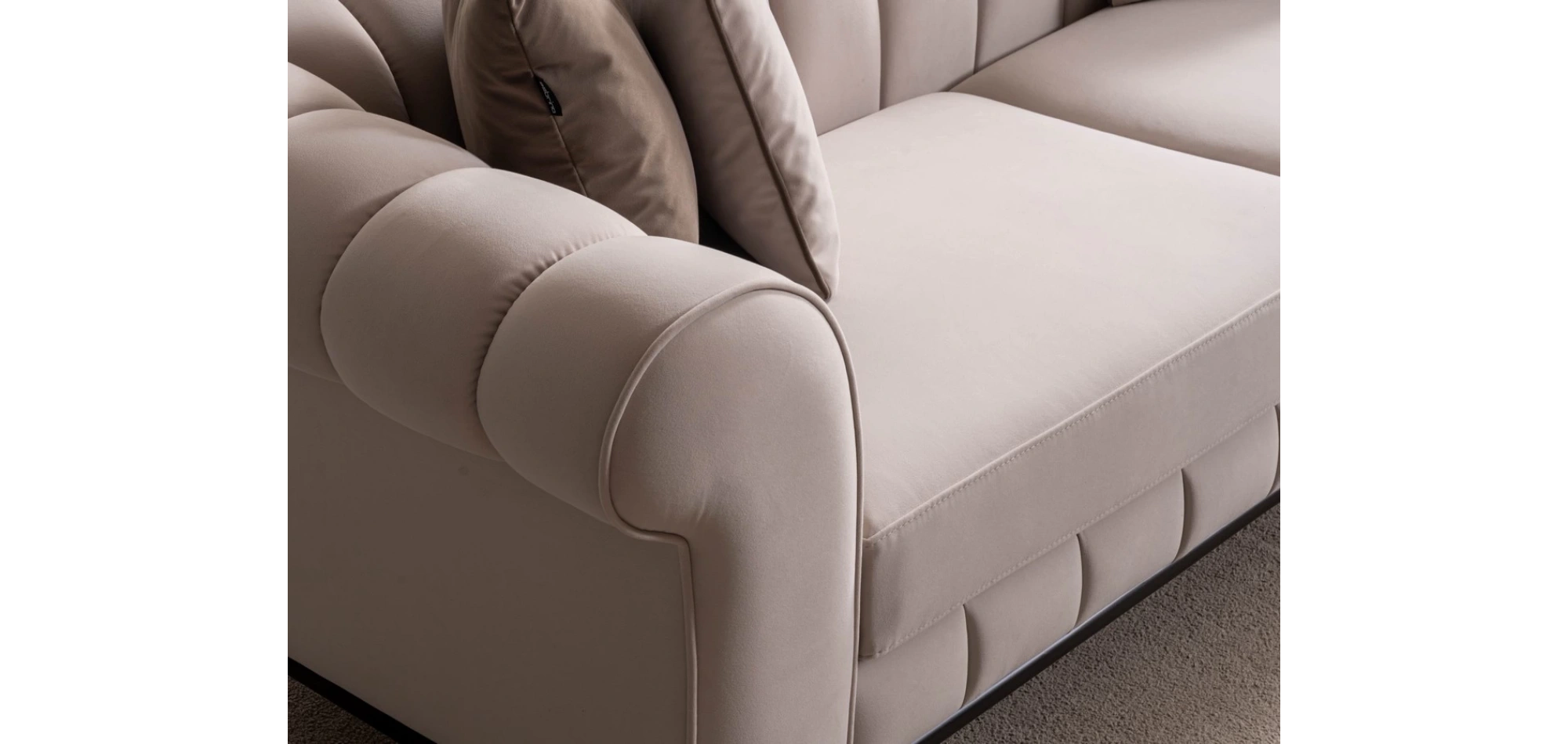 Solviera Üçlü Koltuk (Dilimli)