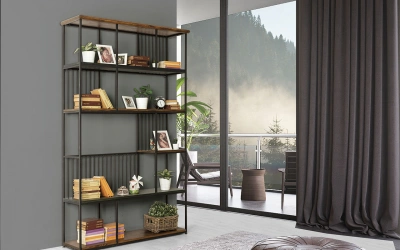 Bodrum Kitaplık Siyah