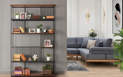 Bodrum Kitaplık Siyah