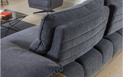 Relax Çift Kollu 3lü Koltuk