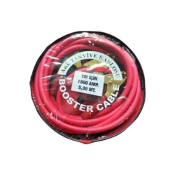 BOOSTER-1220 ( 1800 AMPER ) ( TIR İÇİN ) AKÜ TAKVİYE KABLOSU 5.3MT*12