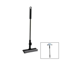 İBİCO İ21-032 (2İN1 BAŞLI=ÇEKPAS & FİLE KAPLI SÜNGER) ÇOK AMAÇLI YÜZEY TEMİZLİK MOP & CAMSİL (KİLİTLİ UZAYAN METAL SAP=56-94CM)*50