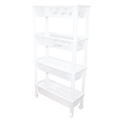 ORGANİZERS ORG-77 4 KATLI DÜZENLEYİCİ  & RAF ÜNİTESİ TEKERLEKLİ ( 510X205X945MM )*10