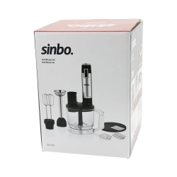 SİNBO SHB-3186 (TURBO) MULTİ BLENDER SETİ (DOĞRAYICI& MİKSER& BLENDER) (RENDE DİLİM DİSKLERİ) (300W) (2LT HAZNE)*4