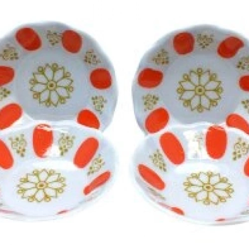 ASLAN-140K ( KIRMIZI BEYAZ ) ( MELAMİN ) ÇAY TABAK*25X20