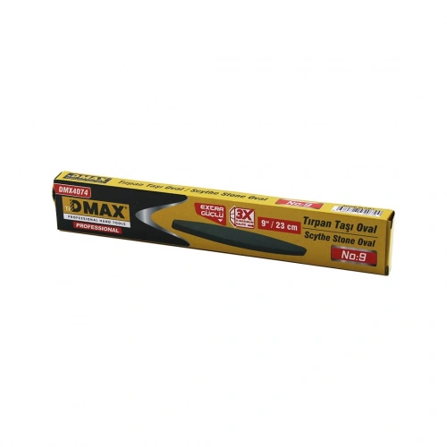 DMAX DMX-4074 ( İNCE OVAL ) BİLEME TAŞI TIRPAN ( 229MM )*100