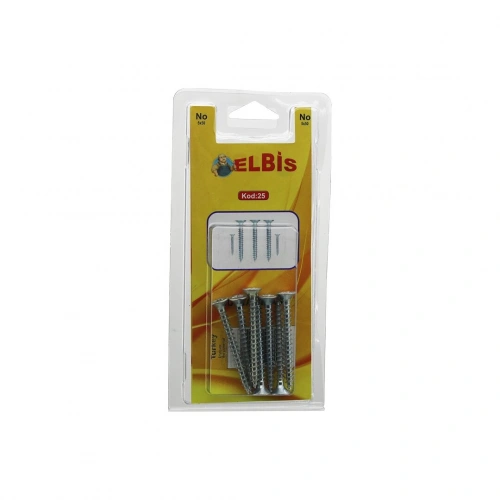 ELBİS-25 ( 5X50 ) SUNTA VİDASI*12X24