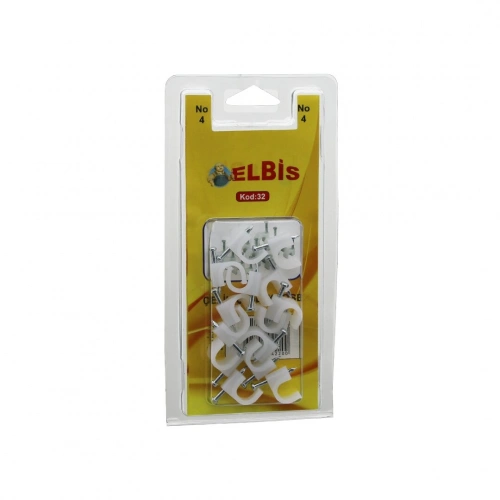 ELBİS-32 ( NO-4 ) ( ÇELİK ÇİVİLİ ) ( KROŞE )*12X24