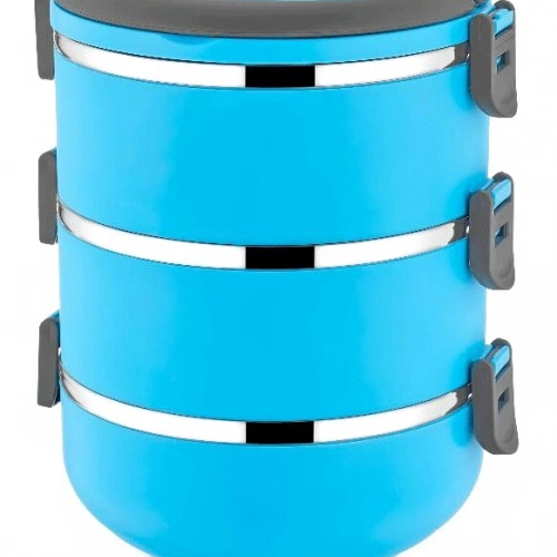 FRESHBOX ( MAVİ ) ( 3LÜ ) SEFER TASI SAKLAMA KABI ( 1.8LT )*24