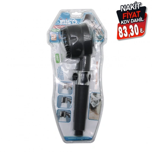 İBİCO K13-043 ( MASAJ UÇLU=ELASTİK SİLİKON ) ULTRA DUŞ BAŞLIK ( 360° ) ( 3 MOD= FONKSİYONLU ) ( SU STOP TUŞLU )*56                                 kpy161