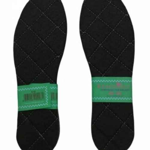 KUŞCUOĞLU KÇ-700-27002 ( DİKİŞLİ ) ( SİYAH & ERKEK ) YÜN KEÇE ( 41-42-- 43-44)*12X63