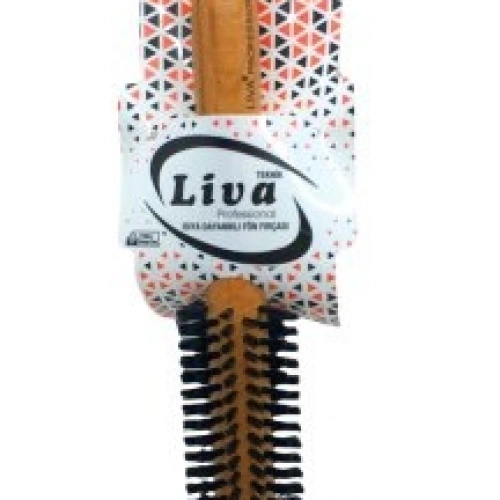 LİVA NO-305 TEKLİ ISIYA DAYANIKLI FÖN SAÇ FIRÇASI*12X26