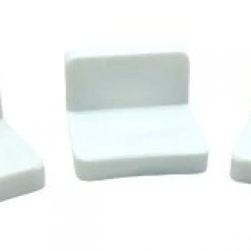 MADE-040 (DDAE1) PLASTİK DOLAP ASKI ELEMANI BEYAZ*25X10