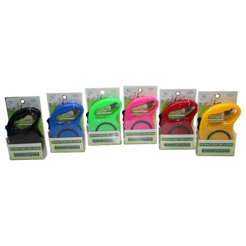 MUJGAN MJGN-49 ( P ) ( 5MT ) KÖPEK TASMASI MAKARALI RETRACTABLE DOG LEASH ( PET SHOP )*108