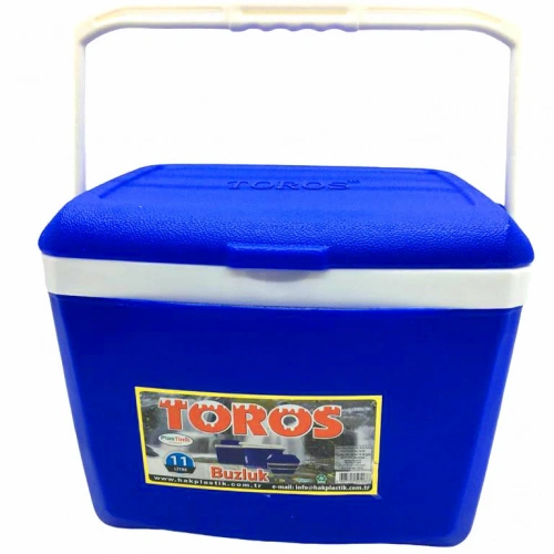 PLAS TİME TOROS ( 11LT ) ( DİKDÖRTGEN ) ( BUZLUK ) ( MAVİ PLASTİK ) ( TAŞIMA KULPLU ) ( BRKT-504286 )*8