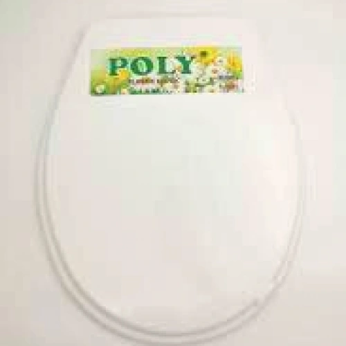 POLY ET-011 BEYAZ YUMUŞAK KLOZET KAPAK BÜYÜK PUF*17
