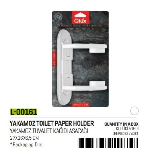 QLUX L-00161 YAKAMOZ WC KAĞITLIK*36