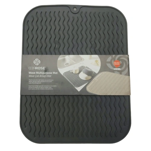 REDROSE GP-143 WAVE ÇOK AMAÇLI MUTFAK MAT KAYDIRMAZ 36X28CM.*24