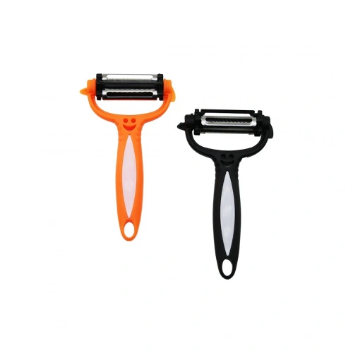 ROTO PEELER-166 ( 3İN1 BAŞLI ) METAL SOYACAK ( RENKLİ PLASTİK SAPLI )*480