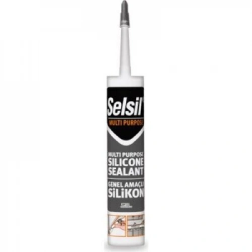 SELSİL-2527 ( ŞEFFAF ) ÜNİVERSAL SİLİKON 280 GR*25=K