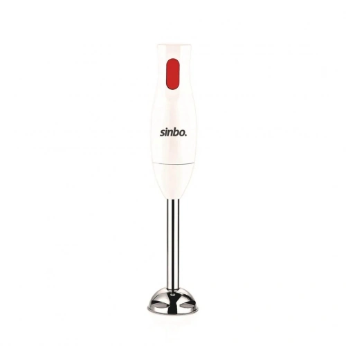 SİNBO SHB-3185 (ELEKTRİKLİ) (ÇUBUK) EL BLENDER (350W) (PASLANMAZ ÇELİK METAL BLENDER AYAK) (ASMA HALKASI) (EMNİYET SİSTEMİ )*24