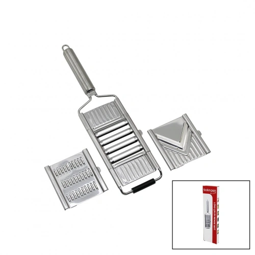 SOLİNGEN SLG-1621 ( 3İN1 ) LÜX METAL RENDE SETİ ( TAK--ÇIKAR= RENDE & SOYACAK & DİLİMLEME BAŞLIKLI ) ( BRKT-454258 )*60