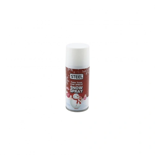 STEEL CK-7597 SNOW PARTY SPRAY KAR SPREYİ 150ML ( HER YÜZEYE KAR EFEKTLİ YAZI YAZMA )*12X6