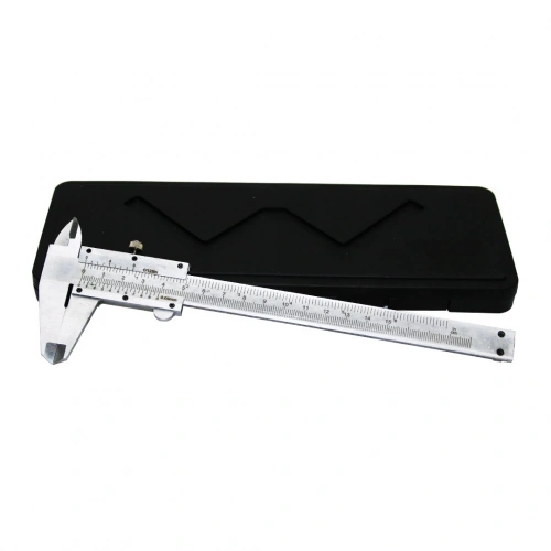 VERNIER CALIPER LRD-23 ( 0-150MM ) LRD-71 ( METAL ) MEKANİK KUMPAS ÖLÇÜ ALETİ ( PLASTİK KUTULU )*50