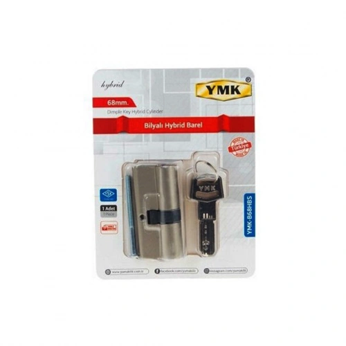 YMK-B68-HBS HİBRİT SATEN BİLYALI BAREL 68MM*50