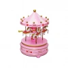 BAROTTİ MUSİE BOX CAROUSEL DMR-8380 ( MÜZİKLİ ) ATLI KARINCA ( ÇEVİRMELİ KURMALI ) ( RENKLİ PLASTİK )*96