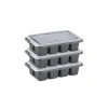 DÜNYA MTF-16019-999 ( 3PCS ) ( KÜP ŞEKİL ) ( PLASTİK ) MİNİ BUZLUK ( KAPAKLI )*36=K