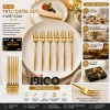 İBİCO İ22-440 ( 6PCS ) ( GOLD ) TATLI ÇATAL SETİ ( 13CM )*10X10