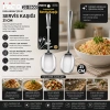 İBİCO İ22-442 ( 21CM ) ( KROM ) ( METAL ) ( SERVİS KAŞIK )*12X10