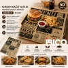 İBİCO İ22-464 ( 50PCS ) SUNUM KAĞIT ALTLIK ( 28X38CM )*100