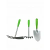 İBİCO K18-011 ( 3PCS ) ( METAL ) BAHÇE HOBİ SETİ ( ÇAPA & TIRMIK & KÜREK ) PLASTİK SAPLI*25