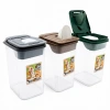 QLUX L-00993 ( NO 3 ) ( RENKLİ ) FRESHMAX ERZAK KABI ( ŞEFFAF PLS.KAP ) ( 2800ML )*18=K