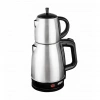 SİNBO STM-5831 ( 2İN1= ÇAYCI & KETTLE ) ( ÇELİK ) ELEKTRİKLİ ÇAY MAKİNESİ ( 1.7LT + 0.7LT ) ( ÇAY SÜZGEÇLİ ) ( 360° DÖNEBİLİR )*6