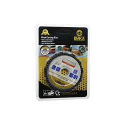 EMKA-244 WOOD CARVİNG DİSC ( 115X22MM ) ( ZİNCİRLİ ) ( AHŞAP ) TESTERE ( DİSK )*200