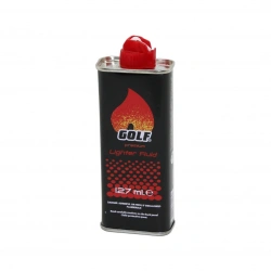 GOLF PREMİUM LİGHTER FLUİD ( BENZİN ) ( 127ML ) ( METAL TENEKE AMBALAJ )*24X4
