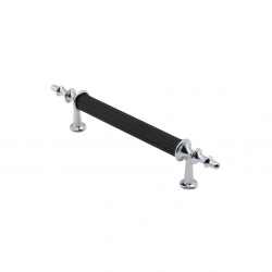 İBİCO-974 ( 9.6CM ) ( KROM & SİYAH ) BORU KULP*10X5