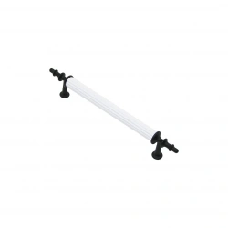 İBİCO-975 ( 12.8CM ) ( SİYAH & BEYAZ ) BORU KULP*10X5