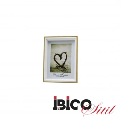 İBİCO İ12-031 ( 5X7 & 13X18CM ) ( KALIN & LÜX BAMBU & ÇİFT RENK ÇERÇEVE ) AHŞAP RESİM ÇERÇEVESİ*36=K