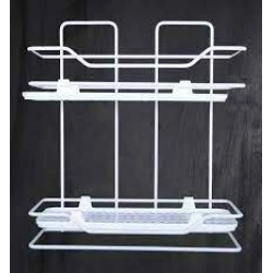 LALEZAR LZR-628 ZAMBAK 2Lİ RAF SİYAH BEYAZ*10