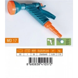 MEDALYAN MD-17 TETİKLİ TABANCA SÜZEK 1/2-5/8-3/4 NORMAL REKOR*55