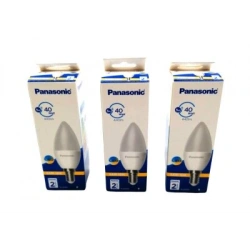 PANASONİC ( SARI ) ( E14 ) ( 4.9W ) LED ( MUM ) AMPUL ( WARM WHİTE ) ( 2700K )*20X5