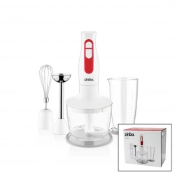 SİNBO SHB-3100S TURBO EL BLENDER SETİ (DOĞRAYICI& MİKSER& BLENDER) (2 KADEME HIZ) (600ML HAZNE & 700ML ÖLÇÜ KABI)*6