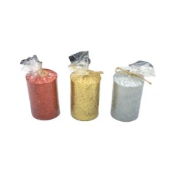 TAKOZ-002 ( SİLİNDİR SİMLİ ) ( KÖPÜK & ORTA BOY ) MUM*24=K